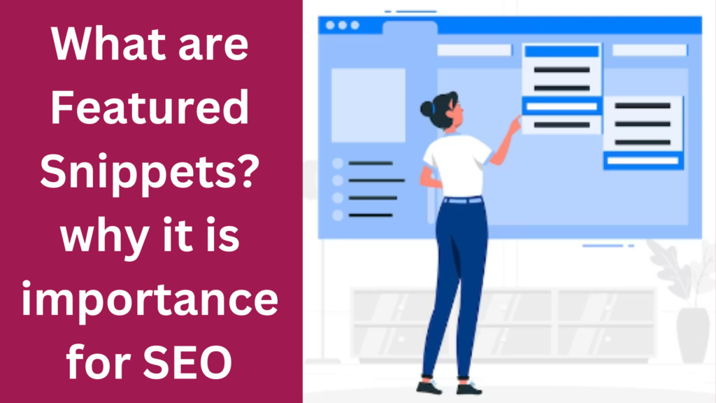 Featured snippet for SEO
