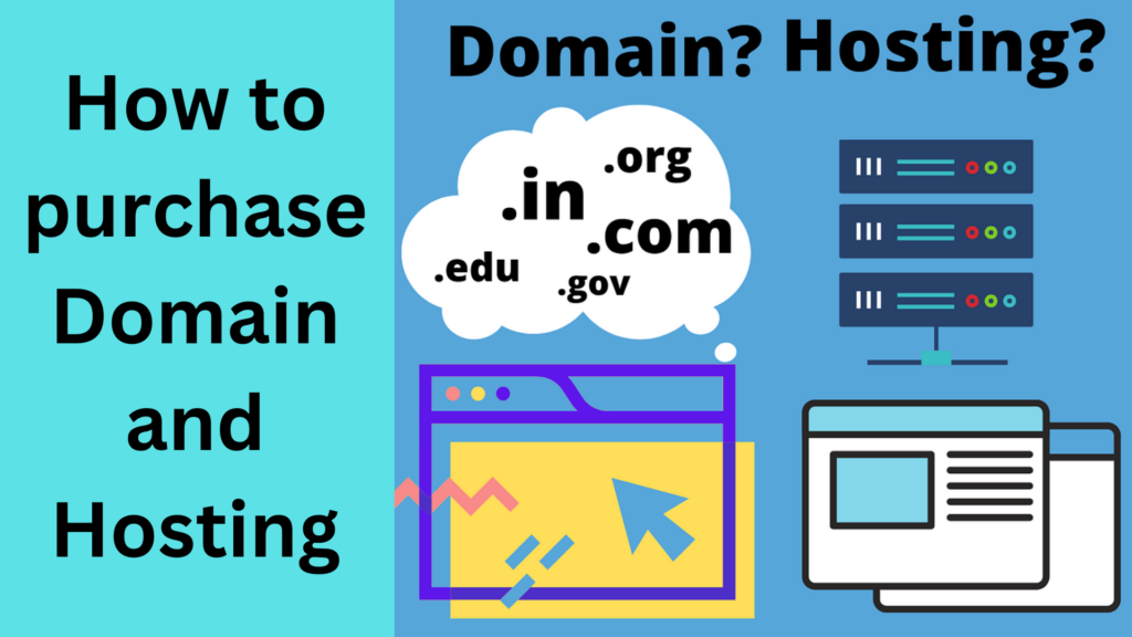 How to purchase Domain and Hosting