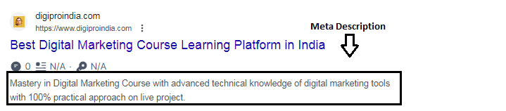 Meta Heading