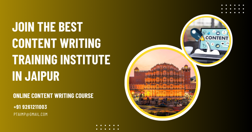 Content Writing training institute in Jaipur